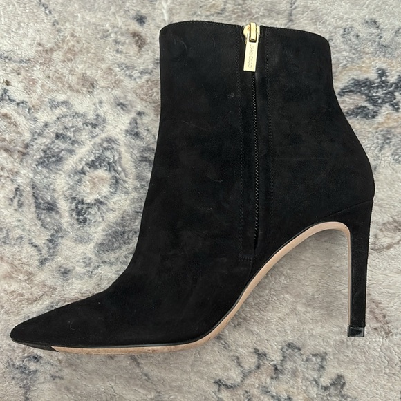 Jimmy Choo Black Suede Booties - Picture 4 of 5